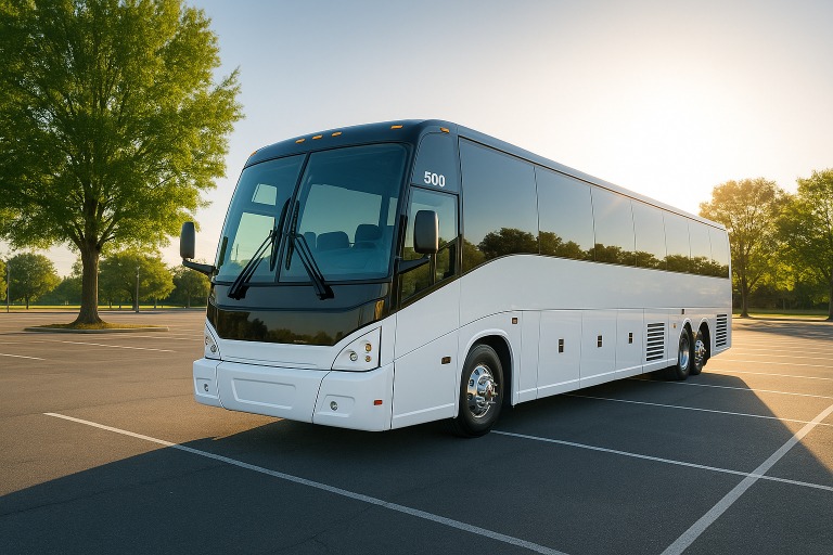 Oshkosh coach bus rental
